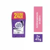 Desodorante En Barra Lady Speed Stick Invisible, Pack 2 Unid.