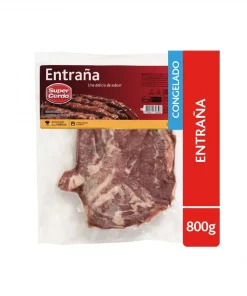 Entraña De Cerdo Iqf Super Cerdo, 800gr. Entraña De Cerdo Iqf Super Cerdo, 800gr.