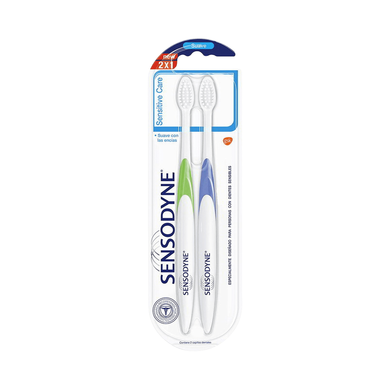 Liqui - Cepillo Dental Dento Plus Suave 2Unid