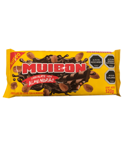 Chocolate Muibon Con Almendras 120 Gr