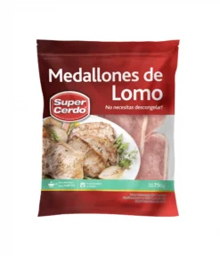 Medallon De Lomo Centro De Cerdo Porcionada Super Cerdo, 750gr. Medallon De Lomo Centro De Cerdo Porcionada Super Cerdo, 750gr.