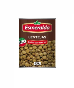 Lentejas Listas Para Servir Esmeralda, 400g Neto (drenado 240g)