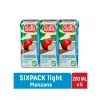 Néctar Watts Sabor Manzana Light, Pack 6 Unid. X 200cc. Néctar Watts Sabor Manzana Light, Pack 6 Unid. X 200cc.