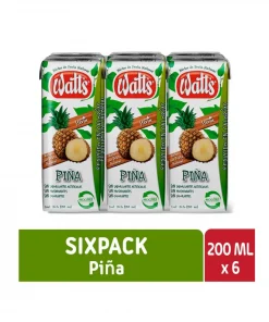 Néctar Watts Sabor Piña, Pack 6 Unid. X 200cc. Néctar Watts Sabor Piña, Pack 6 Unid. X 200cc.
