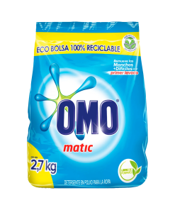 Detergente Omo Polvo Matic 2,7kg