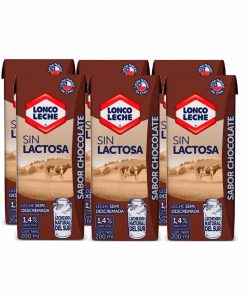 Pack Loncoleche Sin Lactosa Sabor A Chocolate 6x200 Ml