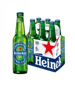 Cerveza Heineken Cero Pack Botella 330cc X 6 Unidades Cerveza Heineken Cero Pack Botella 330cc X 6 Unidades