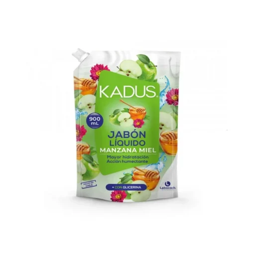 Jabón Liquido Kadus Manzana Miel Mayor Hidratación Dp, 900ml