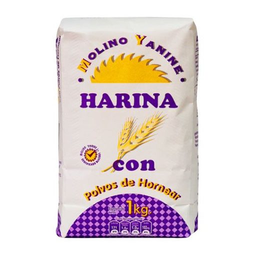 Harina Yanine Con Polvos 1 Kg