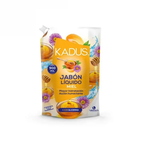 Jabón Liquido Kadus Miel Acción Humectante, 900ml.