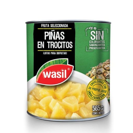 Piña Cubitos Wasil 560 G