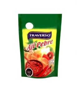 Ají Pebre Crema Traverso Doypack, 500gr. Ají Pebre Crema Traverso Doypack, 500gr.