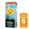 Pack 6 Un Néctar De Naranja Light Andina Del Valle