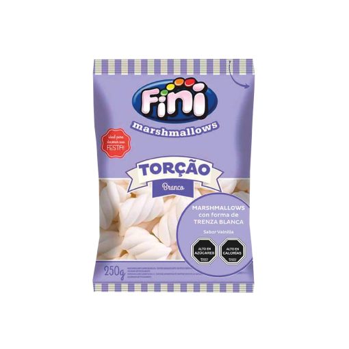 Marshmallows Trenza Blanca Fini 250grs