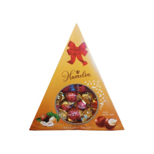 Choc. Hamelin Praline Triangulo 120grs