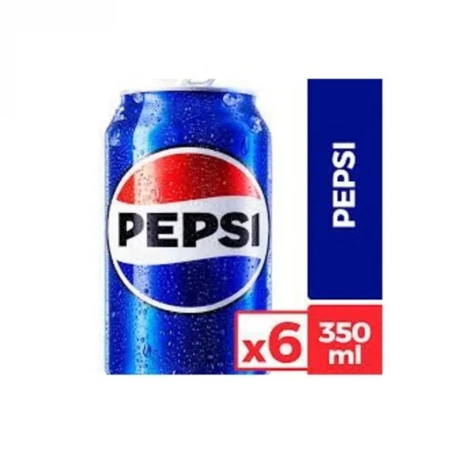 Bebida Pepsi Lata, Pack 6 Unid. X 350cc.