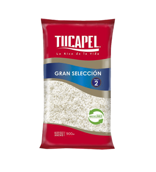 Arroz Gran Selección Tucapel G2, 900gr.