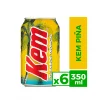 Bebida Kem Piña Lata, Pack 6 Unid. X 350cc.