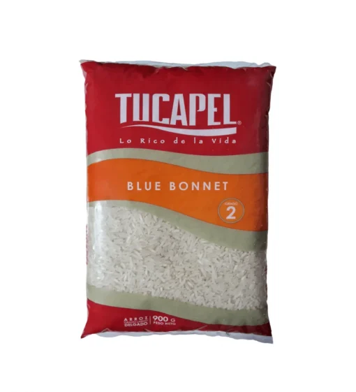 Arroz Tucapel Blue Bonnet G2, 900gr.