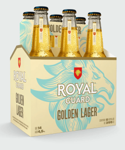 cugat.cl cerveza-royal-guard-golden-lager-4-5-pack-6-botella-355-ml