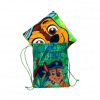 Toalla De Playa Con Bolso Paw Patrol Jungle 70 X 140 Cm Toalla De Playa Con Bolso Paw Patrol Jungle 70 X 140 Cm