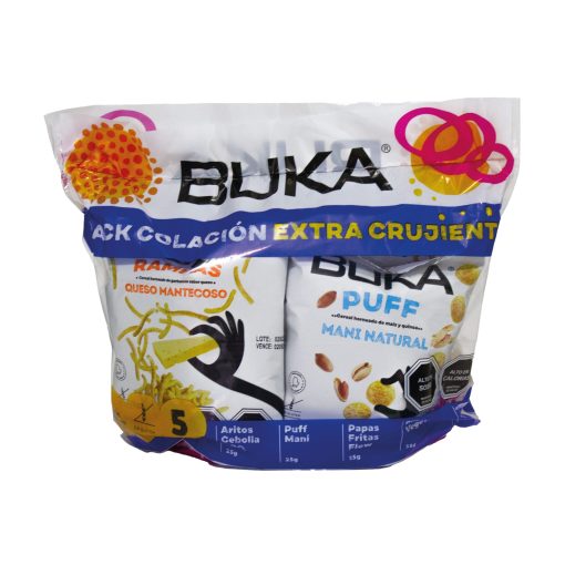 Pack Colación Escolar Buka 155gr.