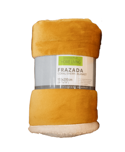 Frazada Sherpa Coral 150 X 200cm.