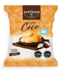 Galletas De Coco Santiago 250g.