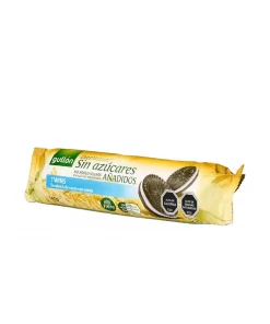 Galletas Gullón Sándwich Twins Cacao Con Crema Sin Azúcar, 147g