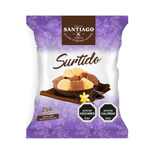 Galletas Surtido Santiago 250g.