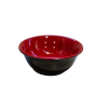 Pocillo Rojo Con Negro De Melamina 14.5cm.