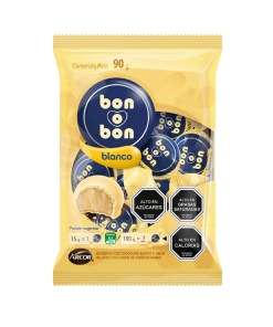 Bon O Bon De Chocolate Blanco En Bolsa 15gr.