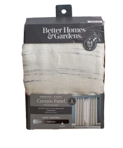 Cortina Better Homes & Gardens Milana Grey Strie 1pc 52x84cm