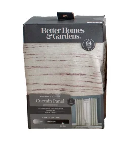 Cortina Better Homes & Gardens Milana Maroon Stride 1pc 52x84cm