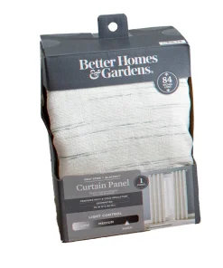 Cortina Better Homes & Gardens Milana Aqua Strie 1pc 52x84cm