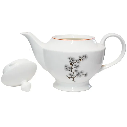 Tetera De Loza Clavel Pino Pf-74 24  Kml