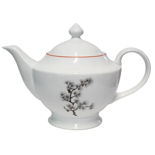 Tetera De Loza Clavel Pino Pf-74 24  Kml