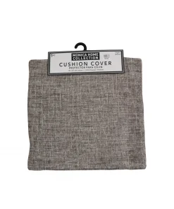 Funda De Cojín Textura Suave Y Naturales Monica Home Collection 46x46cm.