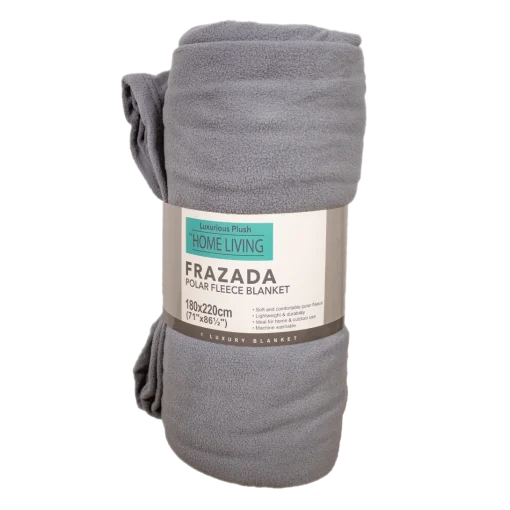 Manta De Polar Suave Confort – 180x220 Cm – Diseño Liso
