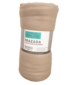 Manta de Polar Suave Confort – 180x220 Cm – Diseño Liso