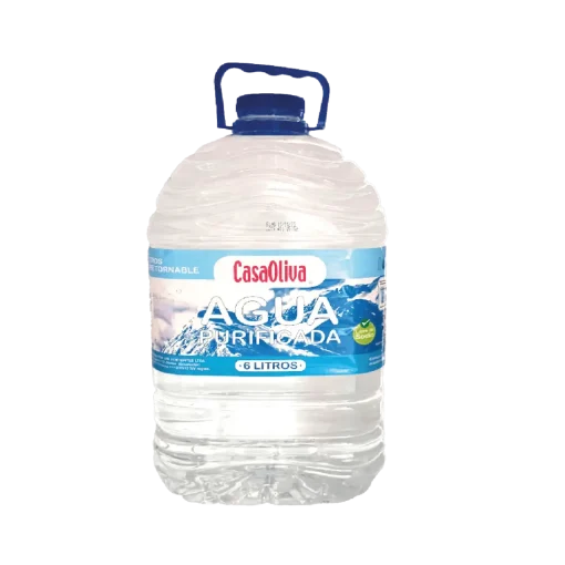 Agua Casa Oliva Purificada Sg – Bidón De 6lts.