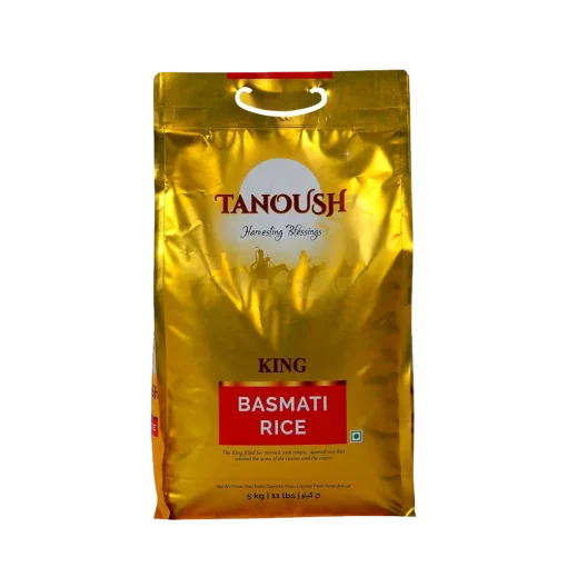 Arroz Basmati Tanoush King Amarillo 1kg.