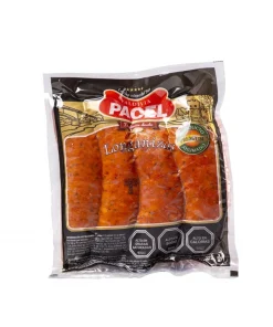 Longaniza Artesanal Ahumada Pacel, 750g.