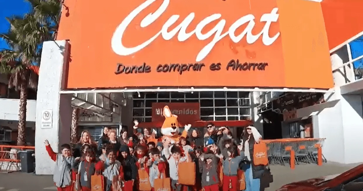 Supermercados Cugat y Colegio Andrés Bello: Aprender haciendo en una clase interactiva de matemáticas.