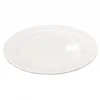 Plato Bajo Blanco de Melamina, 25cm.
