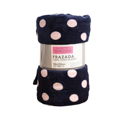 Frazada Coral Fleece Blanket Home Living 180x220cm.