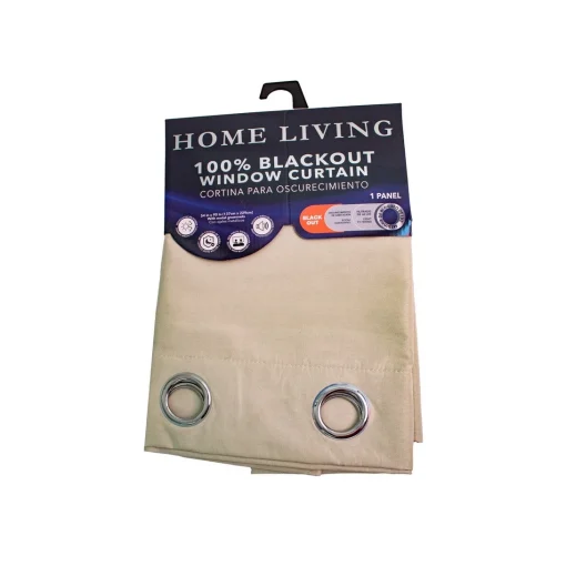 Cortina Blackout Beige Home Living 137cm X 229cm