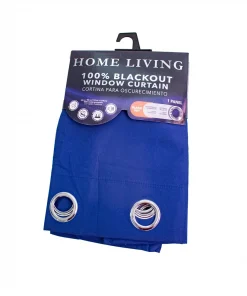 Cortina Blackout Azul Home Living 137cm X 229cm Cortina Blackout Azul Home Living 137cm X 229cm