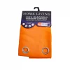 Cortina Blackout Naranja Home Living 137cm X 229cm