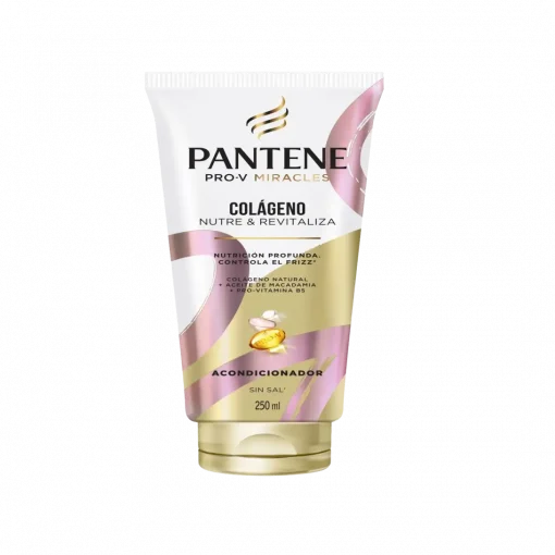 Acondicionador Pantene Nutritivo Pro-v Miracles Colágeno Nutre Y Revitaliza, 250ml.